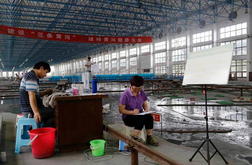 米兰(中国)水泵承担“模型黄河”主供水泵重任